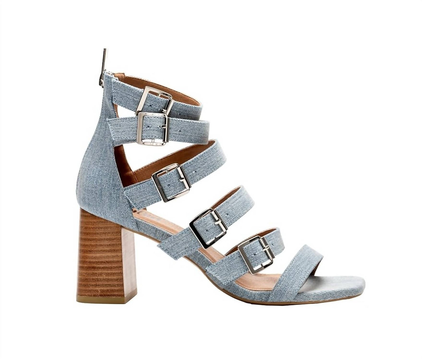 Corkys Footwear - Women's Buckle Down Heel Sandals