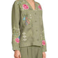 Johnny Was - LINEN WORKWEAR JACKET CATIA