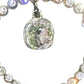 Sweet Ginger - Women's Scalloped Double Circle Earrings