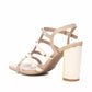 Xti - Women's Heeled Sandals With Gold Studs