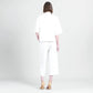 Clara Sunwoo - Linen Knit - Hi-Low Pocket Cardigan Jacket