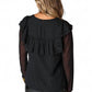 Buddylove - Prairie Ruffle Long Sleeve Top