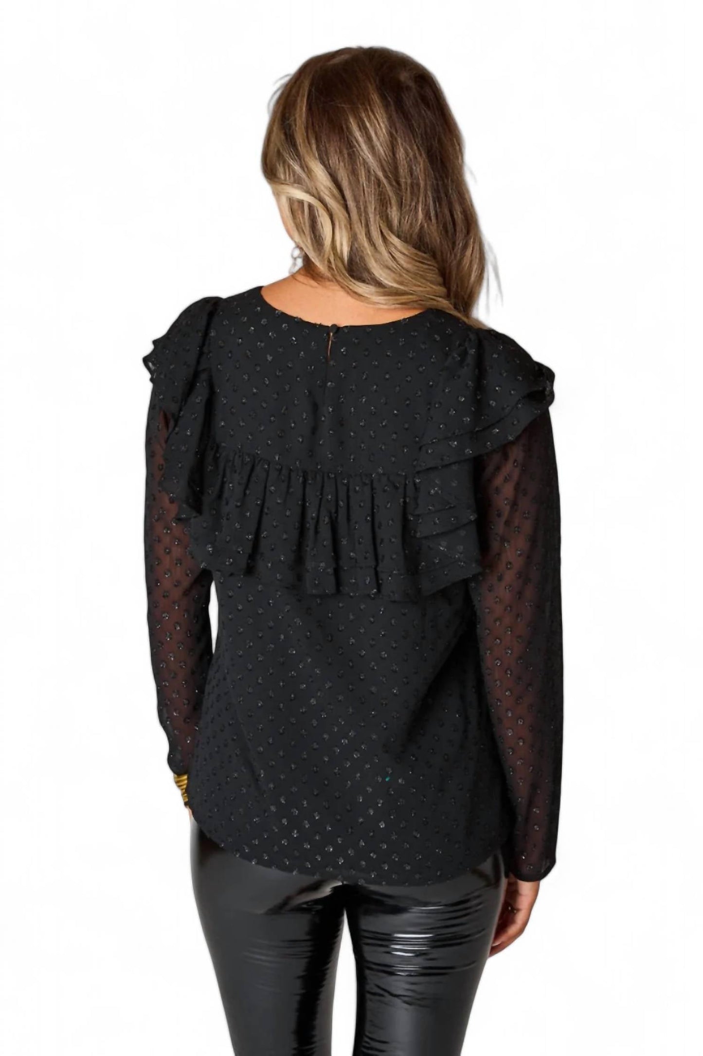 Buddylove - Prairie Ruffle Long Sleeve Top
