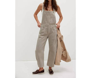 Free People - Good Luck Barrel Overalls