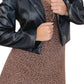 Entro - Paparazzi Faux Leather Jacket