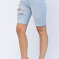 Judy Blue - High Waist Cutoff Bermuda Shorts