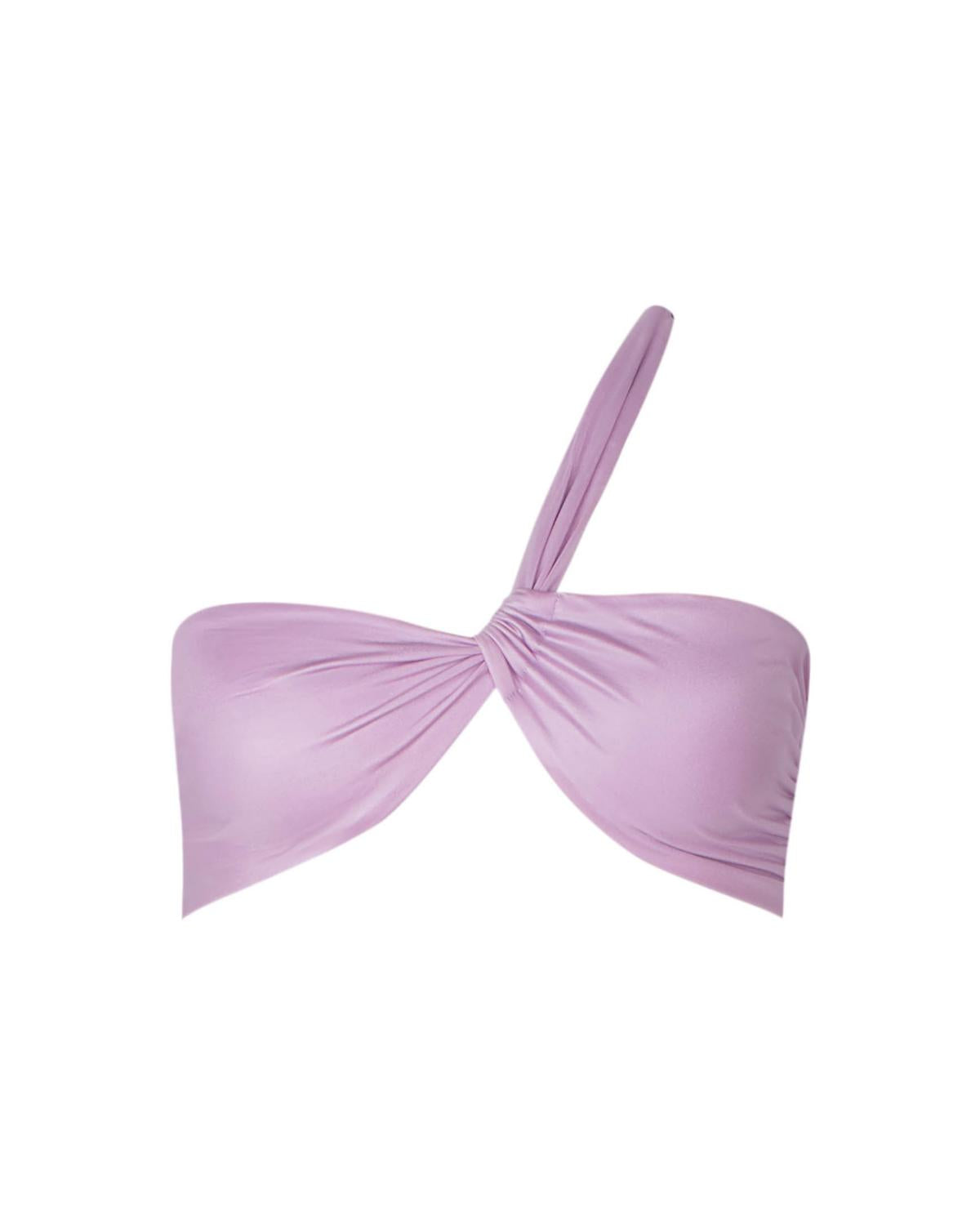 Soah - Women's Heather Crossed Strapless Top