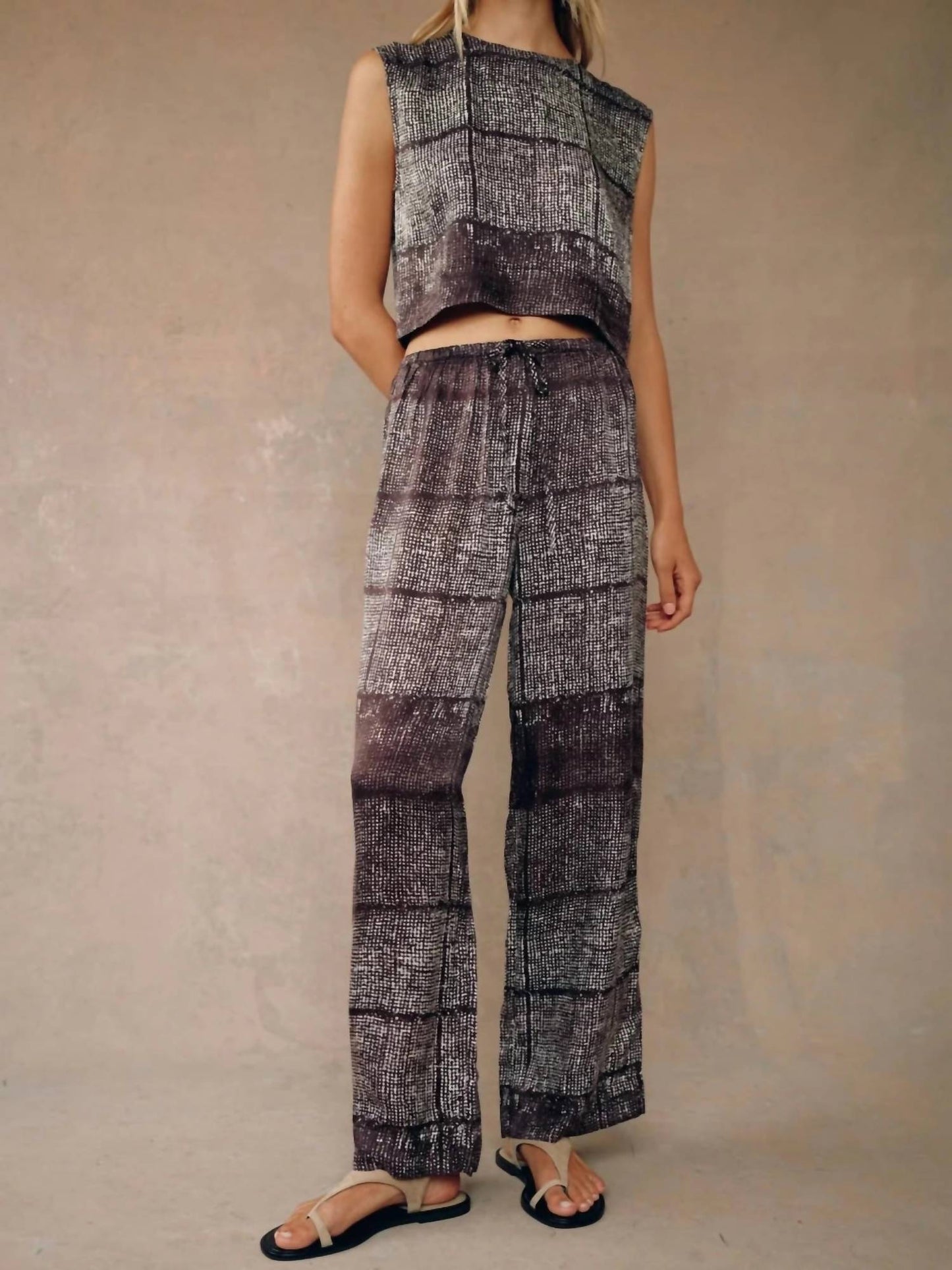 Bella Dahl - Wide Leg Textured Pant