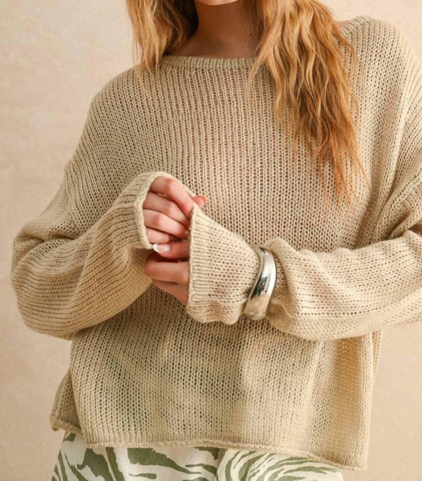 Miou Muse - Light Weight Knitted Top