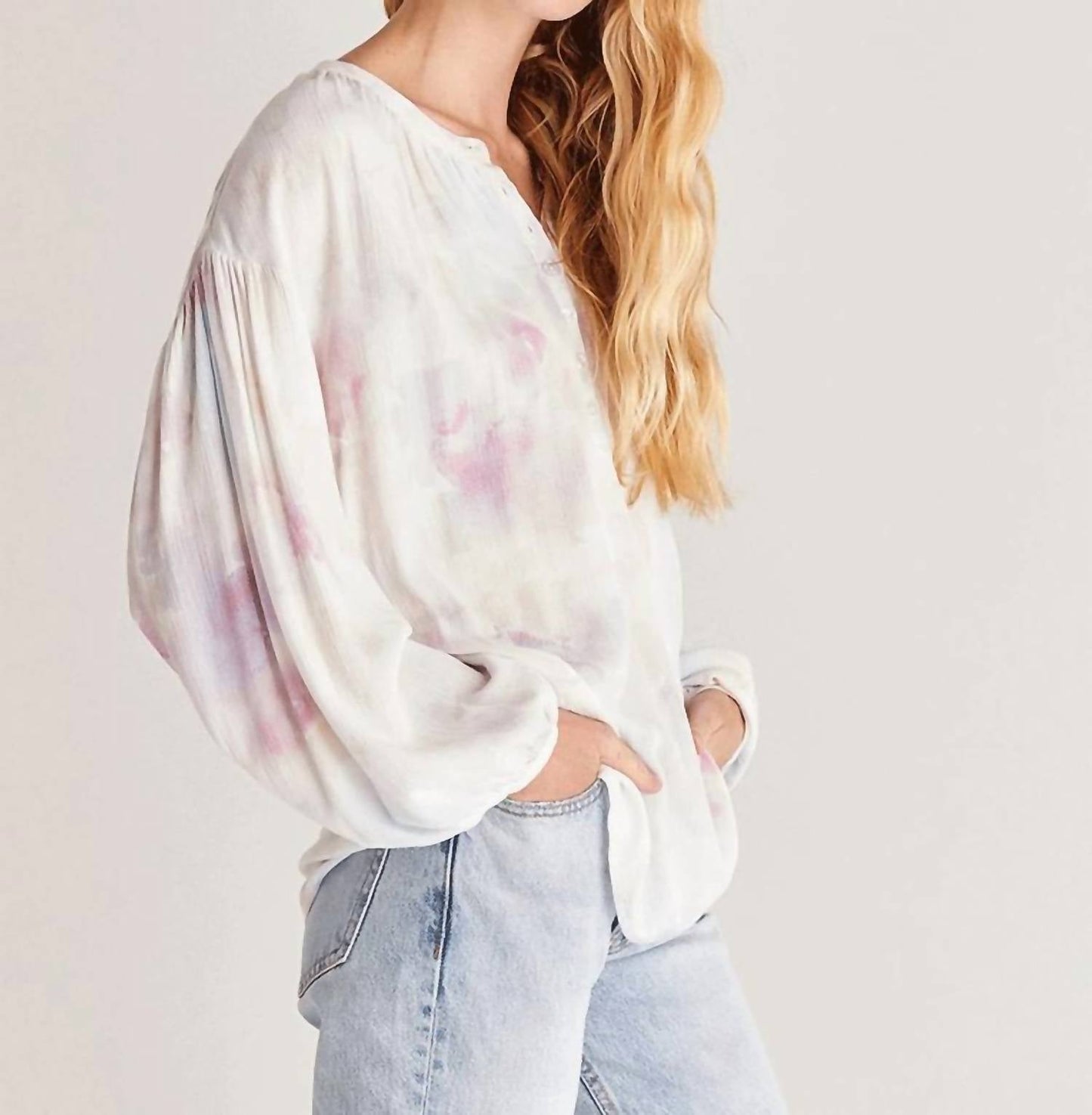 Z Supply - Woven Long Sleeve Top