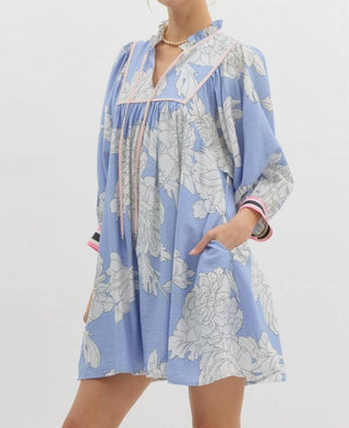 Entro - Bistro Bound Floral Dress