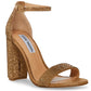 Steve Madden - Women's Carrson Crystal Ankle Strap Heels