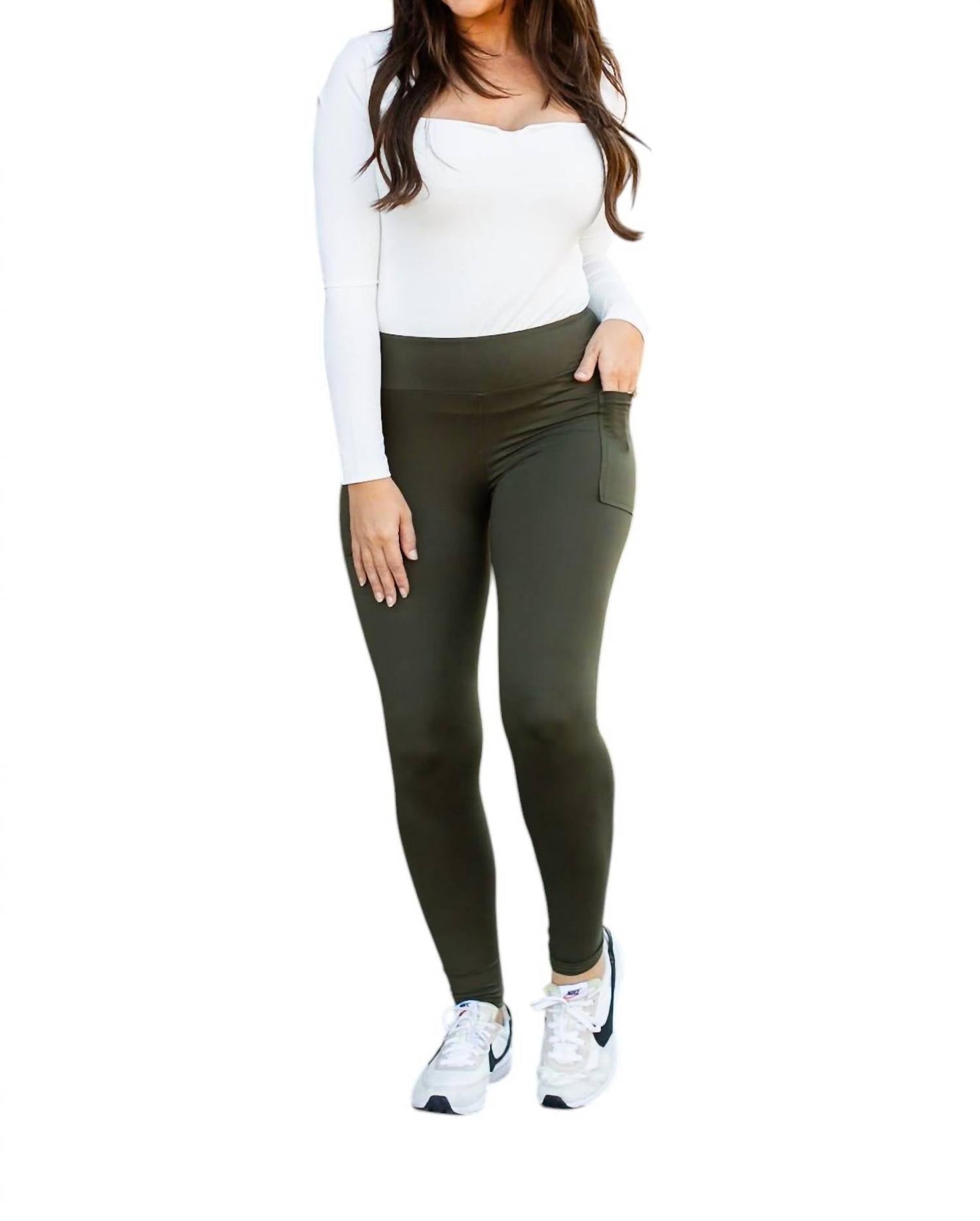 Julia Rose - Full Length Leggings With Pocket