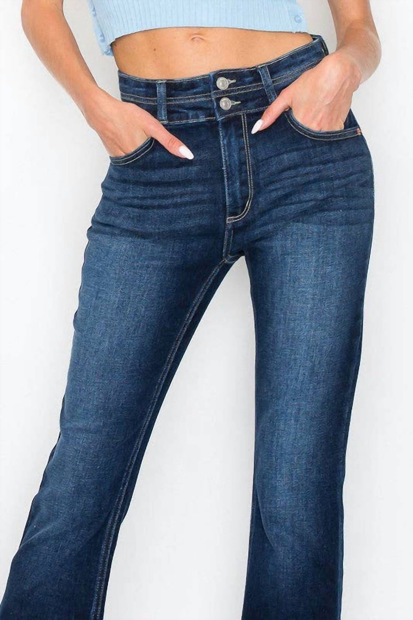 Artemis Vintage - Tummy Control High Rise Bootcut Jeans