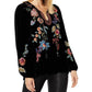 Johnny Was - Ardell Velvet Relaxed Blouse