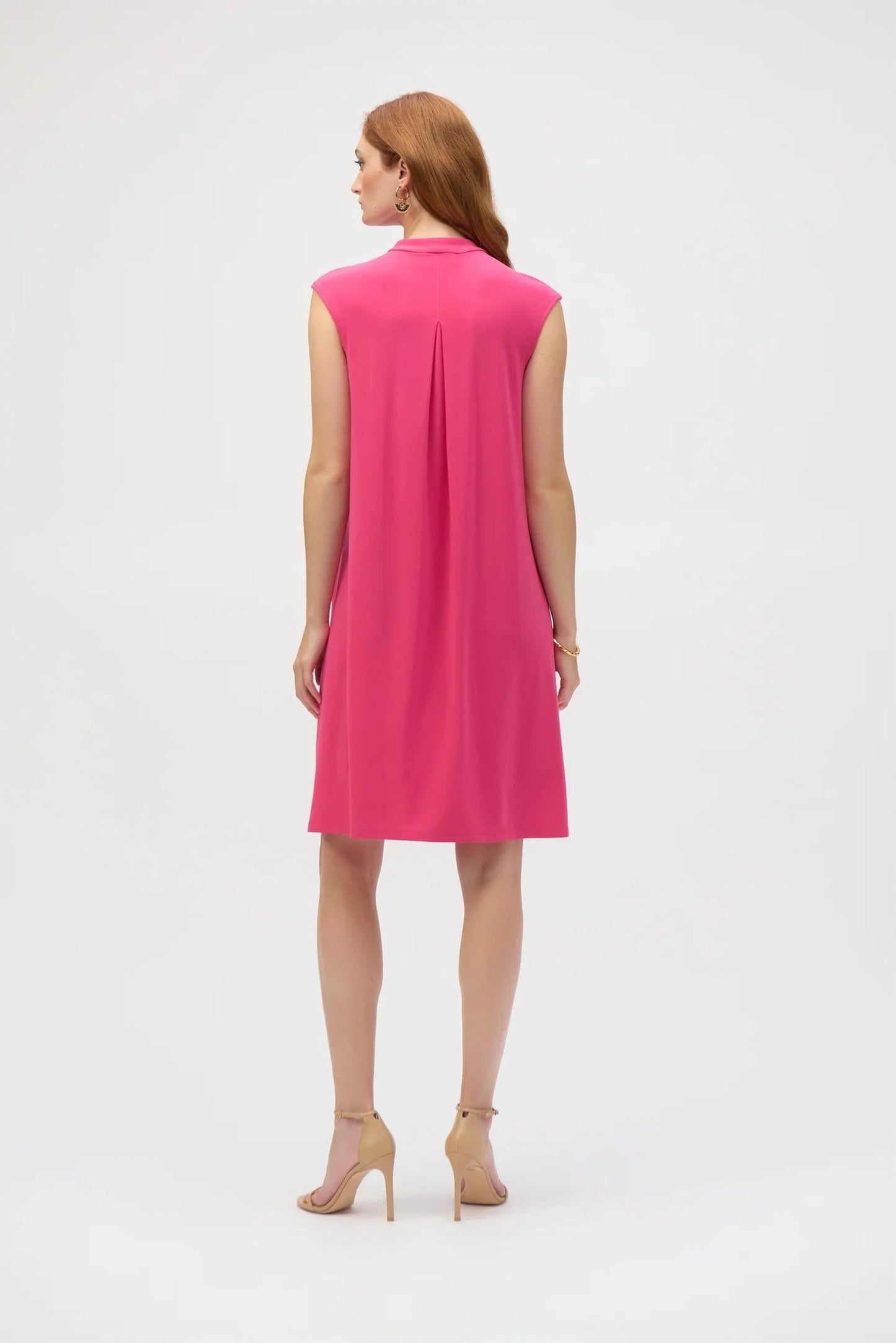 Joseph Ribkoff - Silky Knit Sleeveless Trapeze Dress