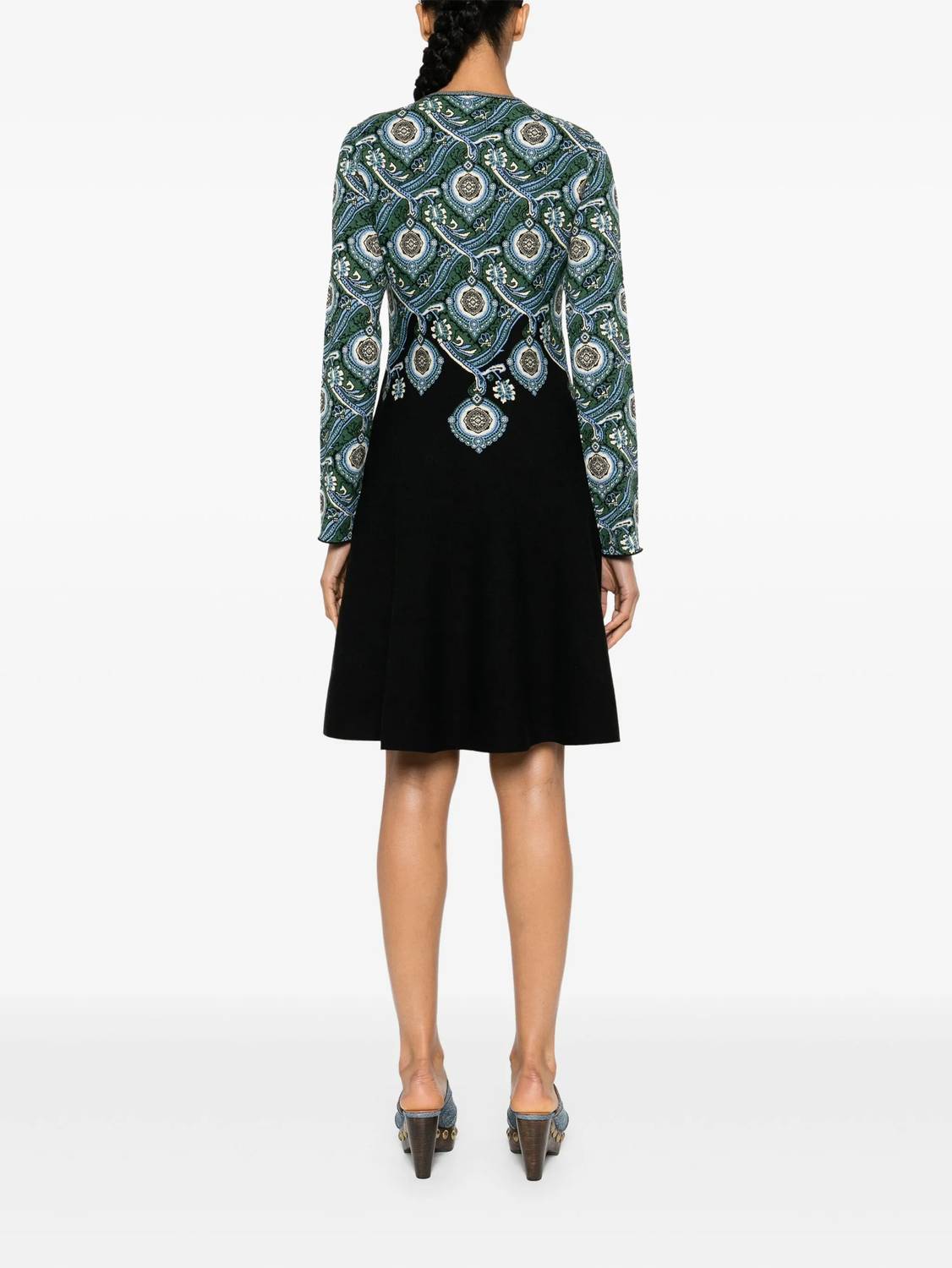 Etro - Jacquard-pattern Knitted Dress
