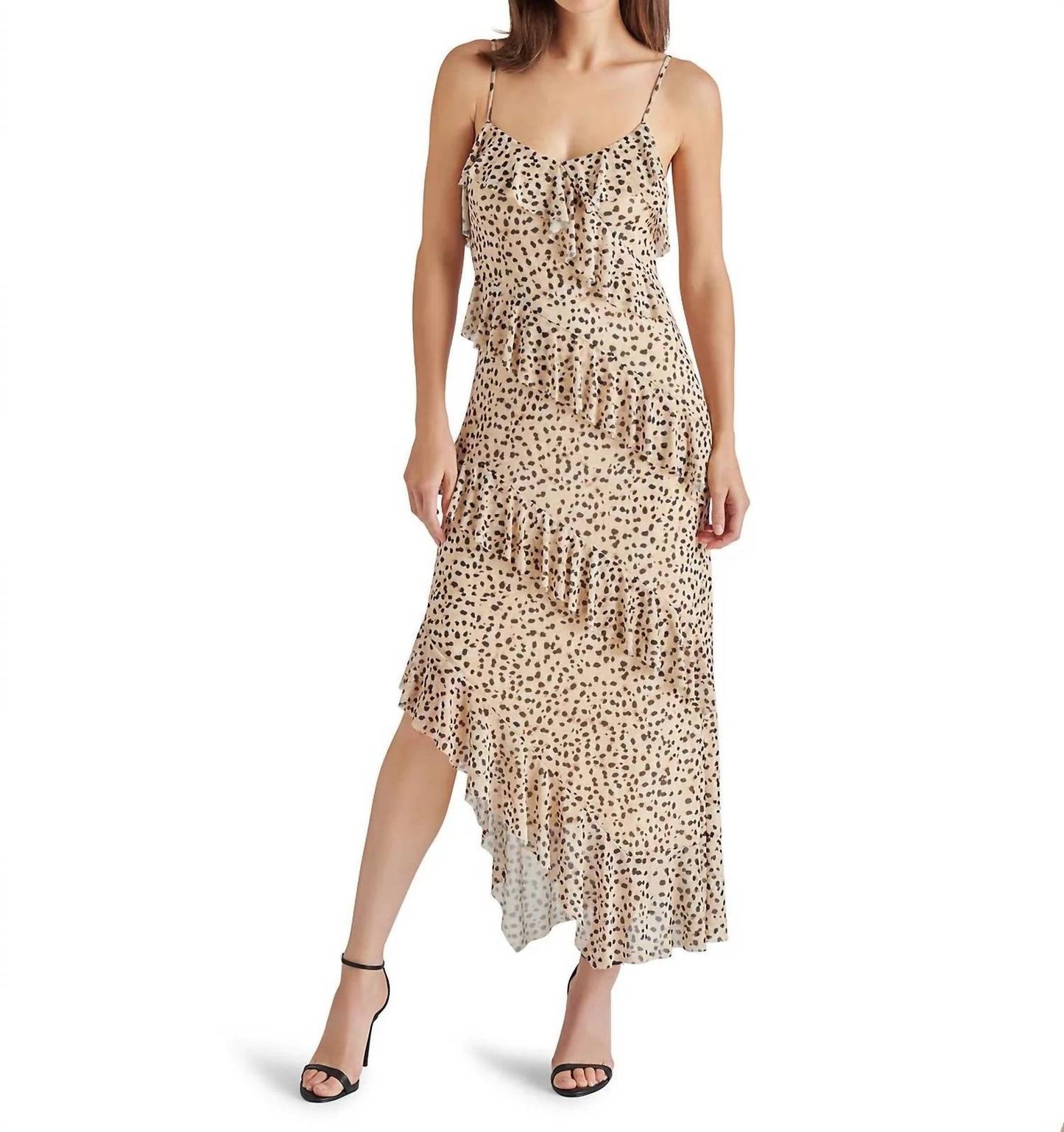 Steve Madden - Kendra Ruffle Printed Dress