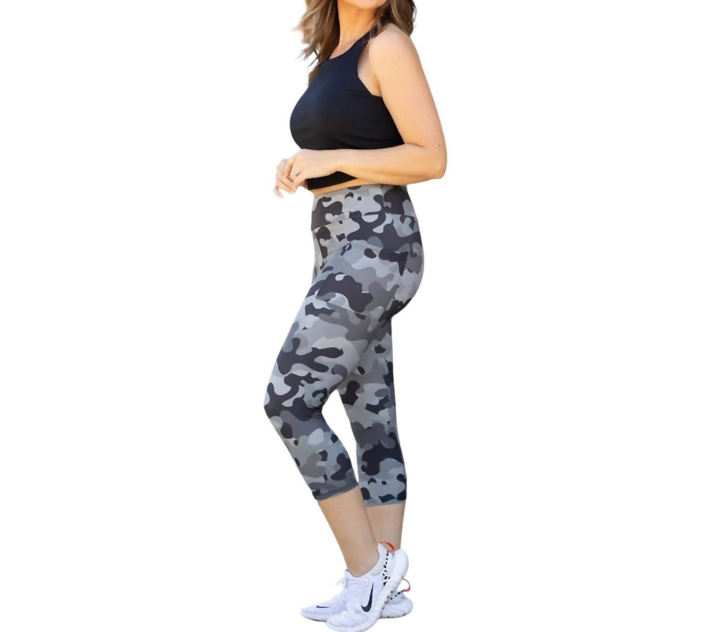 Julia Rose - Ace Capri Leggings With Pockets