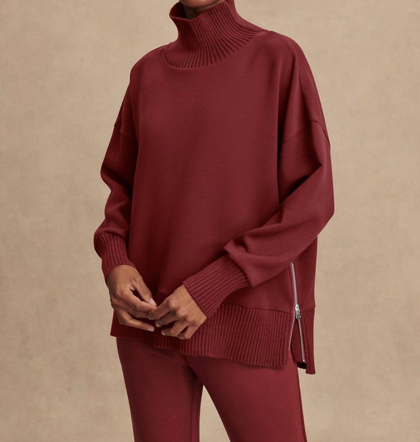 Varley - Barker High Neck Sweater