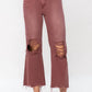 Vervet By Flying Monkey - 90's Vintage High Rise Crop Flare Jeans