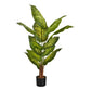47" Tall Artificial Evergreen Tree with Real Touch Leaves