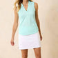 Tommy Bahama - Palm Coast Floral Eng Sleveless Polo