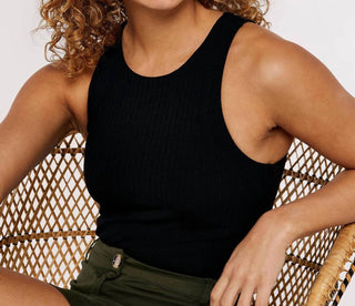 Apricot - Ribbed Bodysuit