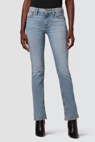 Hudson - Nico Mid Rise Ankle Jean With Side Slit