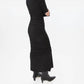 Dāl The Label - Ruched Asymmetric Midi Dress