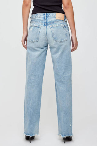 Moussy - Odessa Straight Low Rise Jeans
