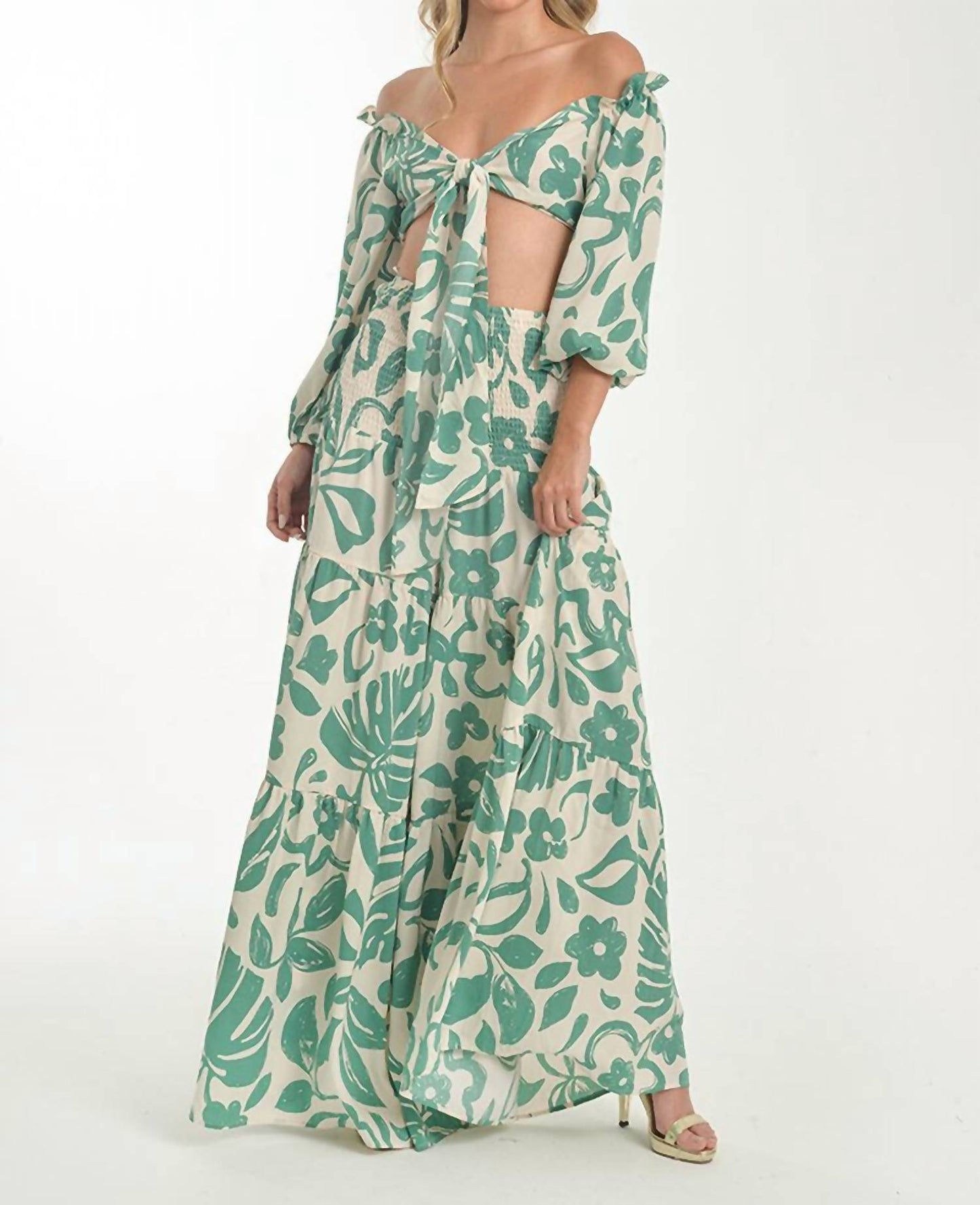 Steffany Milano - Off-shoulder Set