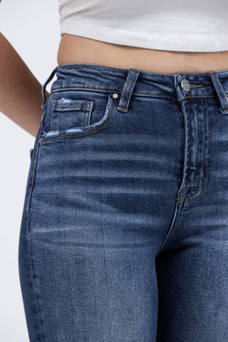 Risen - Blow My Mind High-Rise Straight Leg Denim Jeans