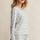 Z Supply - Hometown Ditsy Long Sleeve Top