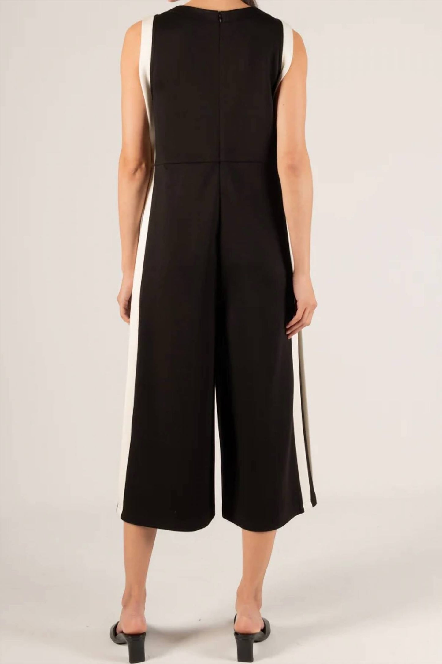 P.Cill - Butter Modal Border Contrast Jumpsuit