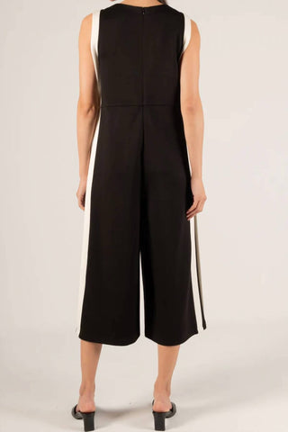 P.Cill - Butter Modal Border Contrast Jumpsuit