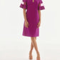 Joseph Ribkoff - Mesh Sleeve Insert A-line Dress