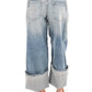 Free People - Olsen Cuffed Barrel Jeans