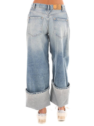 Free People - Olsen Cuffed Barrel Jeans