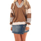 She + Sky - Girl on the Go Colorblock Sweatshirt