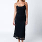 Olivaceous - Malin Crochet Midi Dress