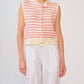 Dra Los Angeles - Ama Stripe Sweater Top