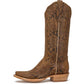 R Watson Boots - Women's R. Watson Authentic Matte Back Cut Python Narrow Square Toe Boot