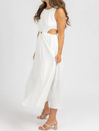 Entro - O-RING OPEN SIDE MIDI DRESS