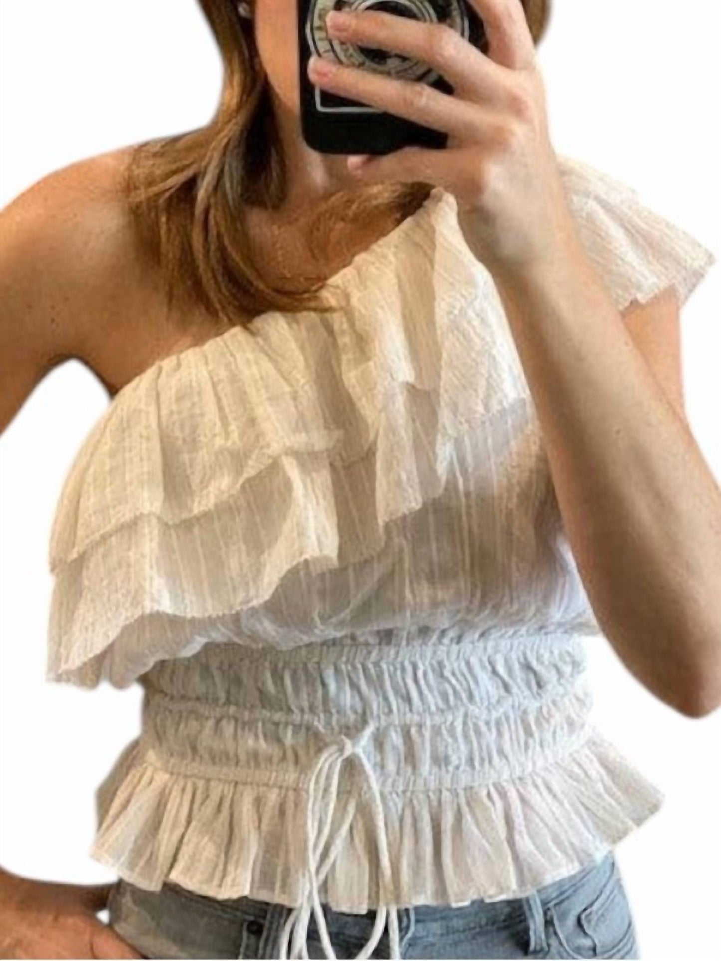Karina Grimaldi - One Shoulder Top