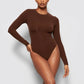 Skims - Fits Everybody Long Sleeve Crew Neck Bodysuit