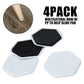 Heavy Duty Hexagonal Furniture Moving Sliders 4 Pack