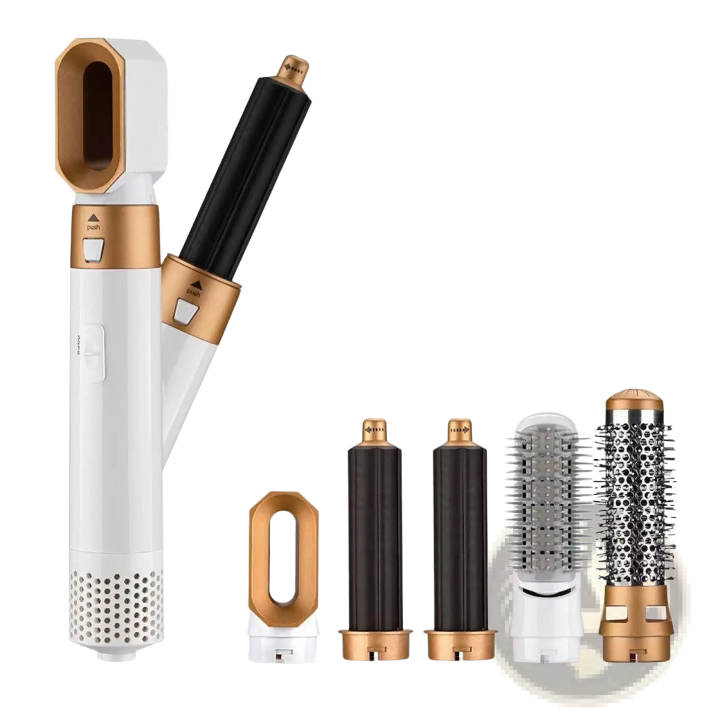 5-in-1 Hot Air Comb Hair Dryer and Styler Set