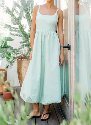 Greylin - Celina Balloon Hem Midi Dress