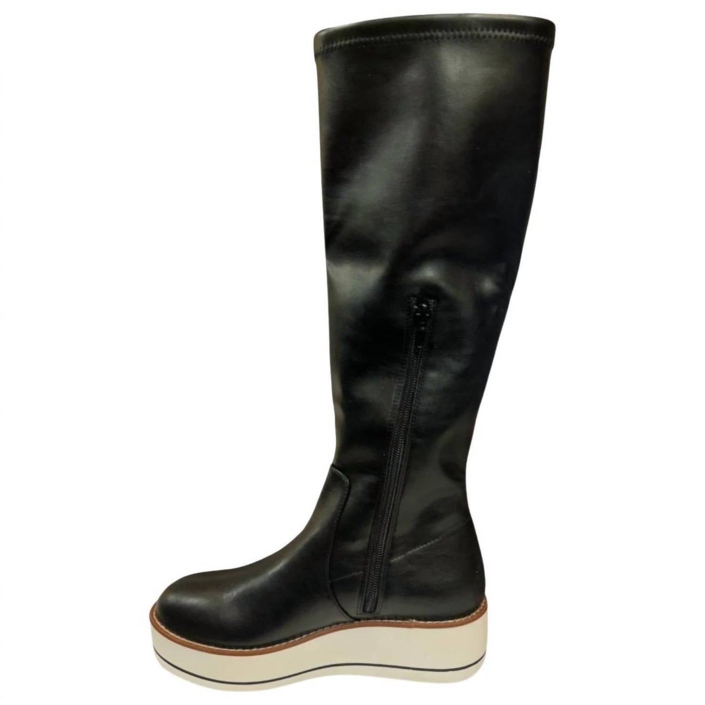 Silent D - Women's Nadia Smooth Stretch Flatform Boot